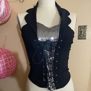 Brand New Lovers Lane halter corset top